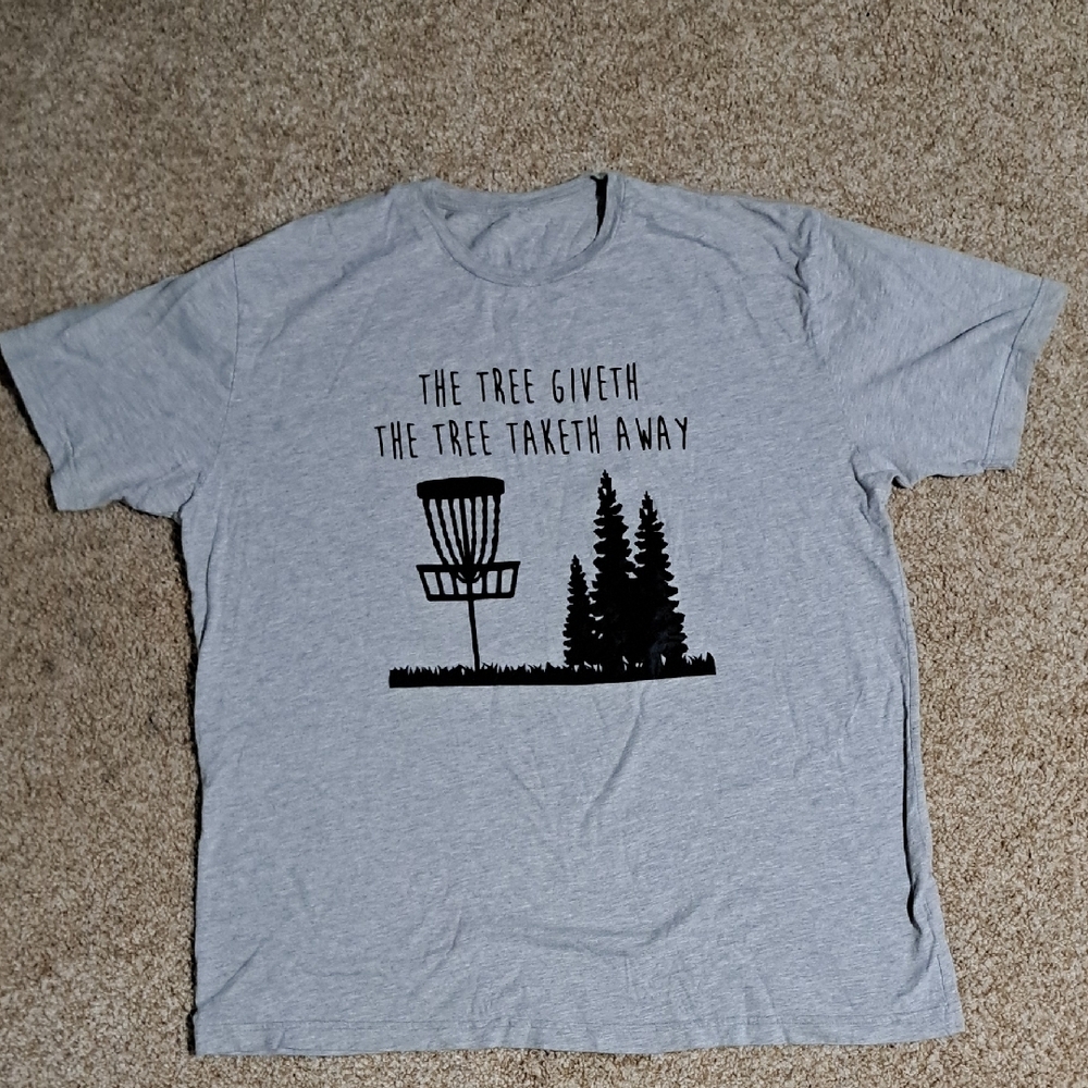 Gray Graphic Men's T-Shirt